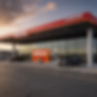 Exterior view of AutoZone store in Athens, TX