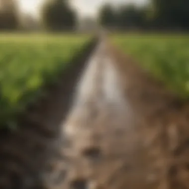 Advantages of U Channel Drainage for Crops Benefits of U channel drainage in crop management