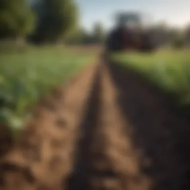 Cover Cropping for Enhanced Soil Health Depiction of cover cropping enhancing soil health