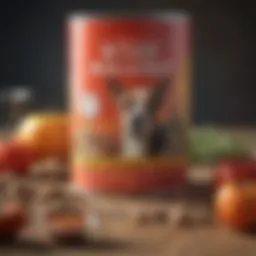 Chowhound dog food packaging showcasing ingredients