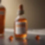 Bottle of Clindamycin oral drops for canine use