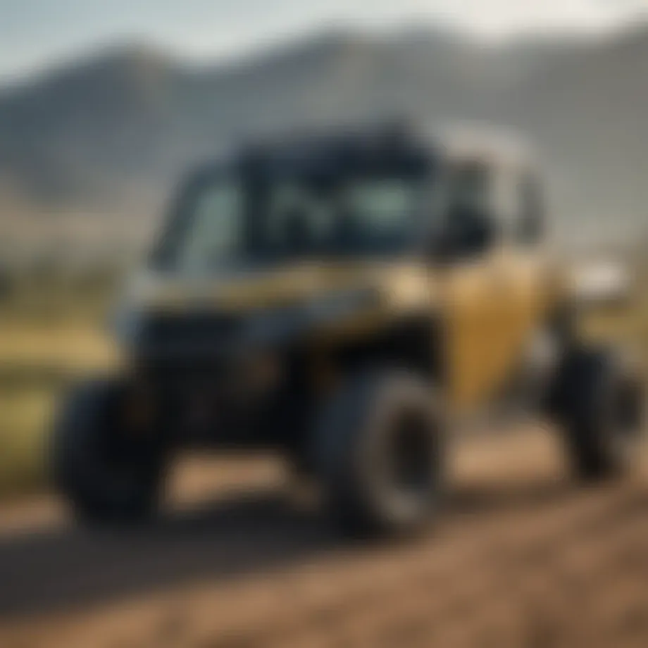 Can-Am Defender Crew showcasing its robust build and versatility
