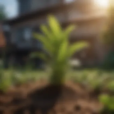 Plant growth with Carbon X Pro fertilizer
