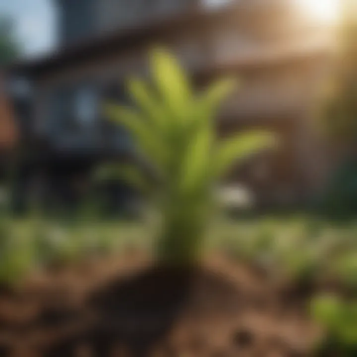 Plant growth with Carbon X Pro fertilizer