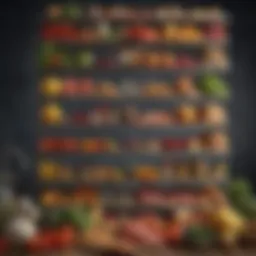 A detailed framework showcasing the components of a food safety plan