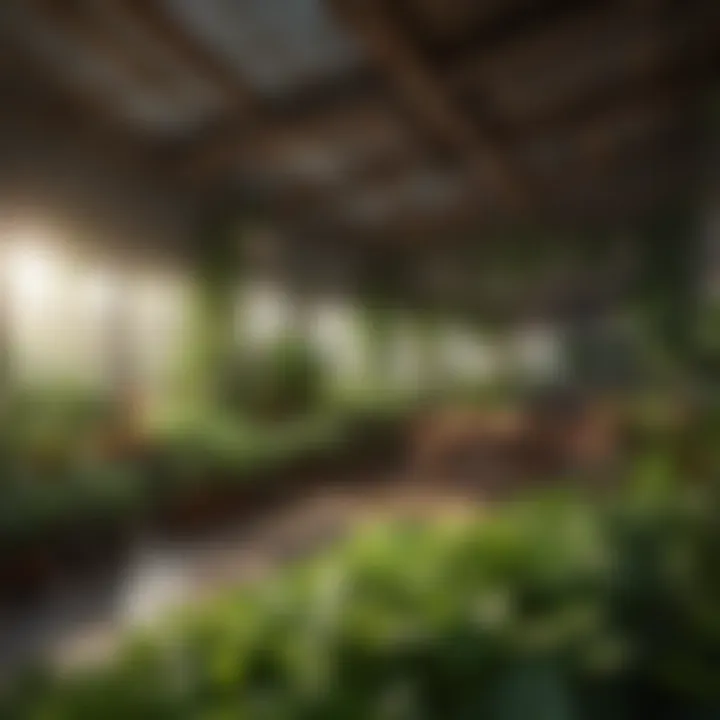 Infographic on technology integration in gardening
