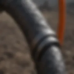 Detailed view of EPHA hose protector showcasing its robust design