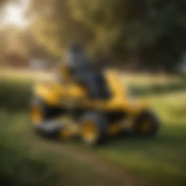 Innovative Design Features of Cub Cadet RZT S Cub Cadet RZT S mower showcasing innovative design