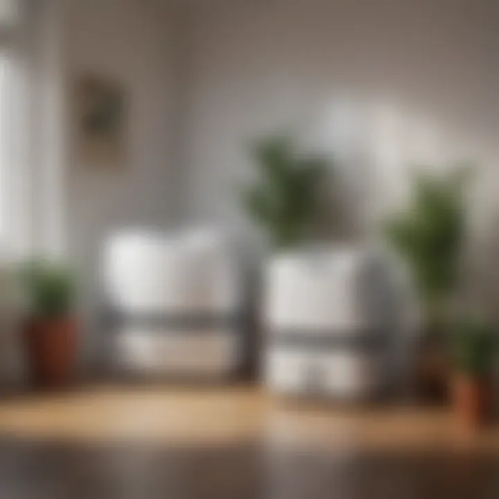 Chart comparing different types of dehumidifiers
