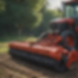 Overview of different types of dethatcher attachments for tractors