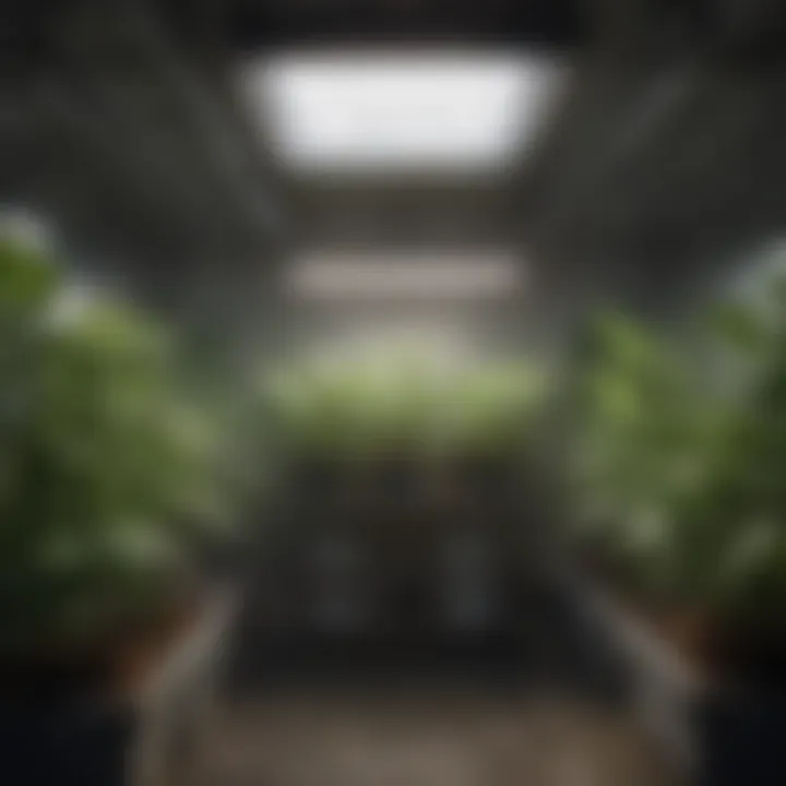Humidity control solutions in a grow room