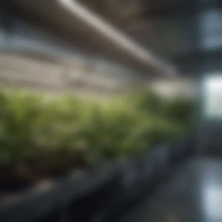 Temperature regulation devices for grow rooms