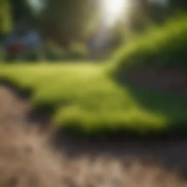 Restoring Lawn Health and Beauty Healthy lawn with no mole damage