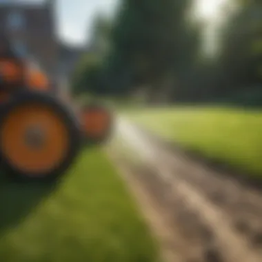Optimizing Growth with Fertilization Applying fertilizer to the lawn