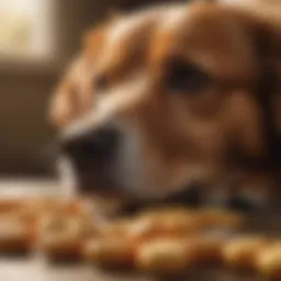 Close-up of Rimadyl tablets for dogs