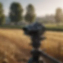 AG CAM camera capturing agricultural landscape