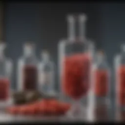Illustration of Bud Candy nutrients in a laboratory setting