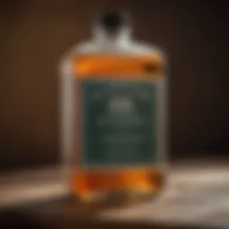 Close-up of Carr & Day & Martin Belvoir Tack Cleaner bottle