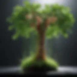 Nutrient Film Technique (NFT) system showcasing a balanced flow of nutrient solution over plant roots.