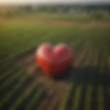 A scenic view of Michigan farmland