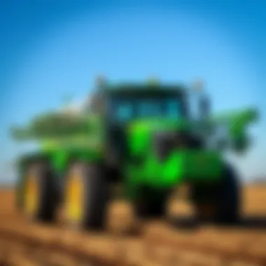 Maintenance checklist for the John Deere 600 sprayer