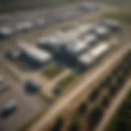 Aerial view of John Deere facility in Greenville, SC