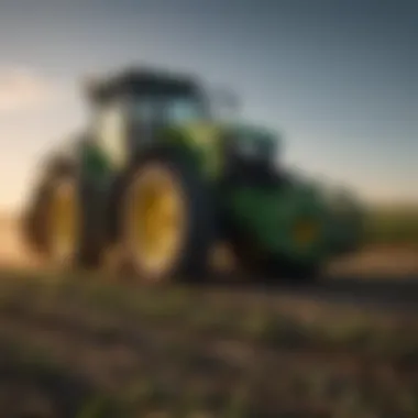 Innovative farming machinery at John Deere