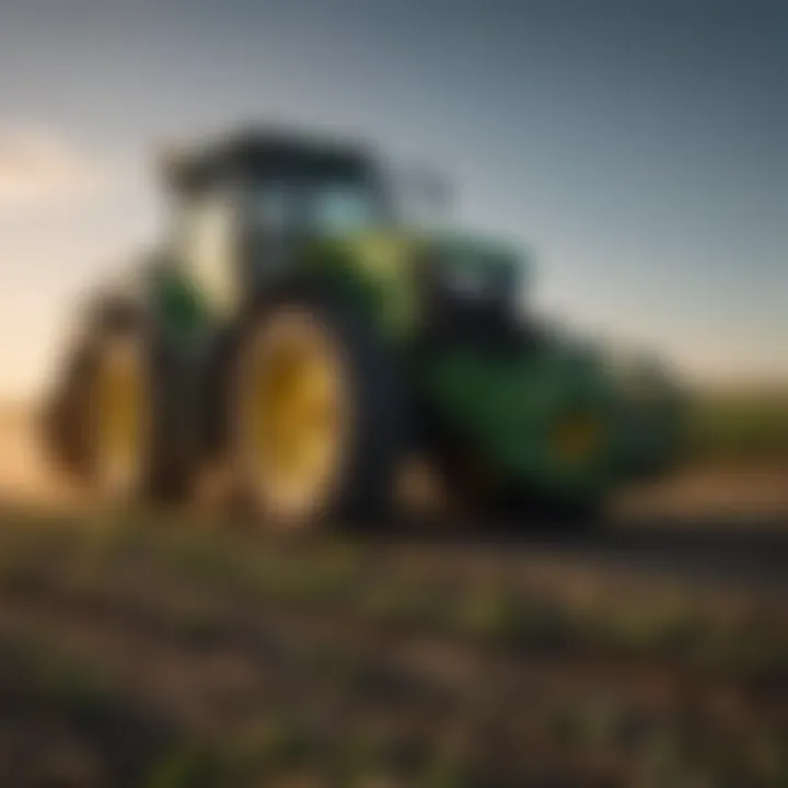 Innovative farming machinery at John Deere