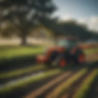 Diverse Agricultural Landscapes in Florida Florida landscapes showcasing diverse agriculture