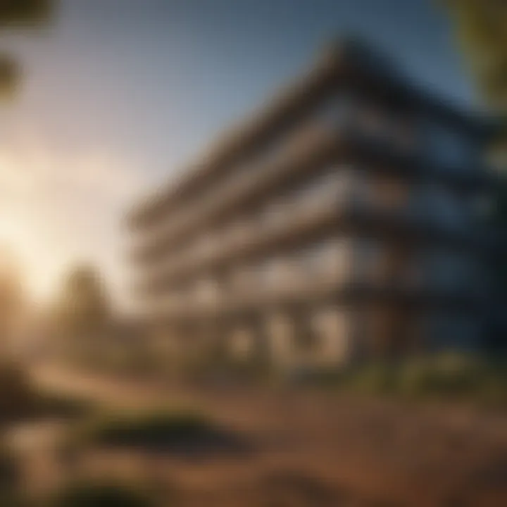 Architectural blueprint for land development