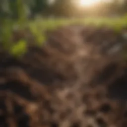 Organic fertilizers enriching soil health