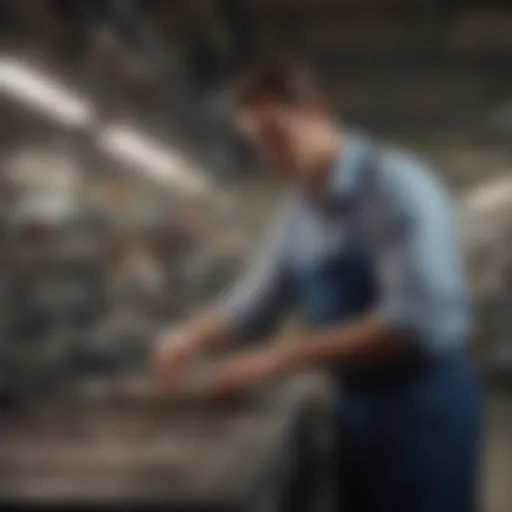 Production supervisor overseeing a manufacturing line in Dallas