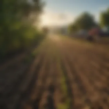 Illustration of sustainable agriculture practices utilizing proviable DC