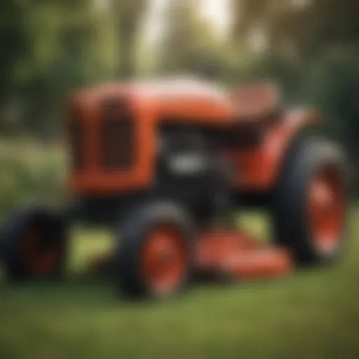 The historical evolution of Riggs Mowers showcasing vintage models