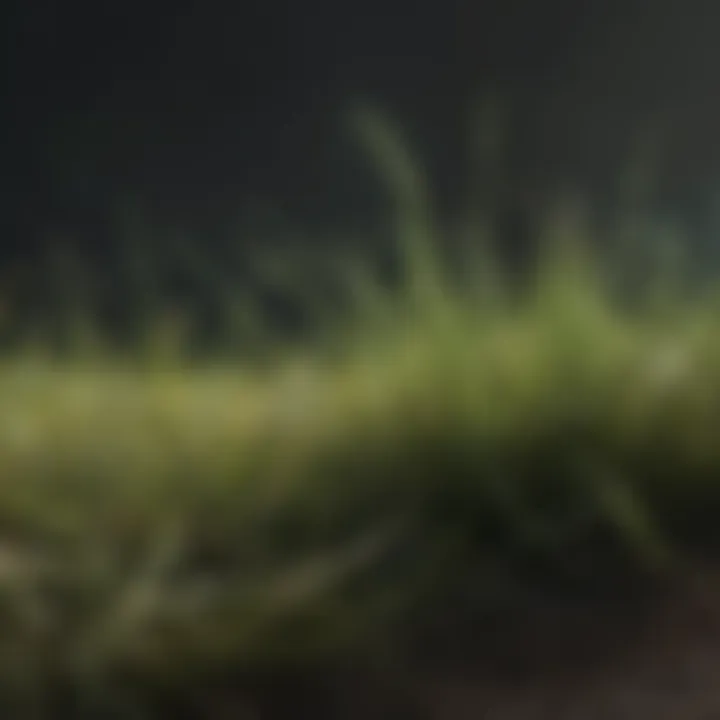 Side-by-side comparison of soft grass types and their growth conditions