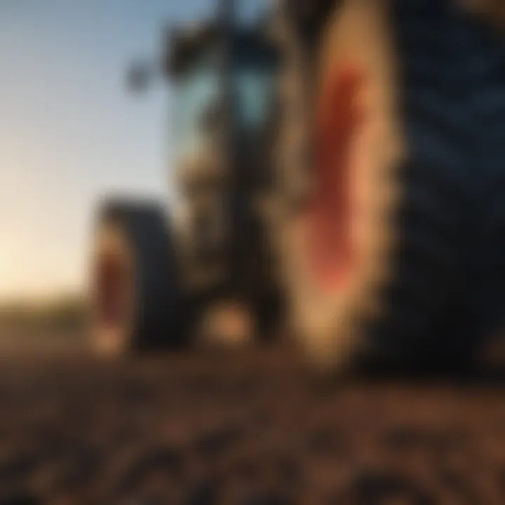 Field scene illustrating the avant grapple enhancing productivity