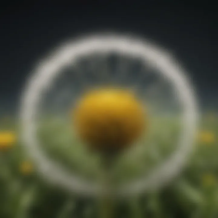 Chemical composition breakdown of a dandelion killer