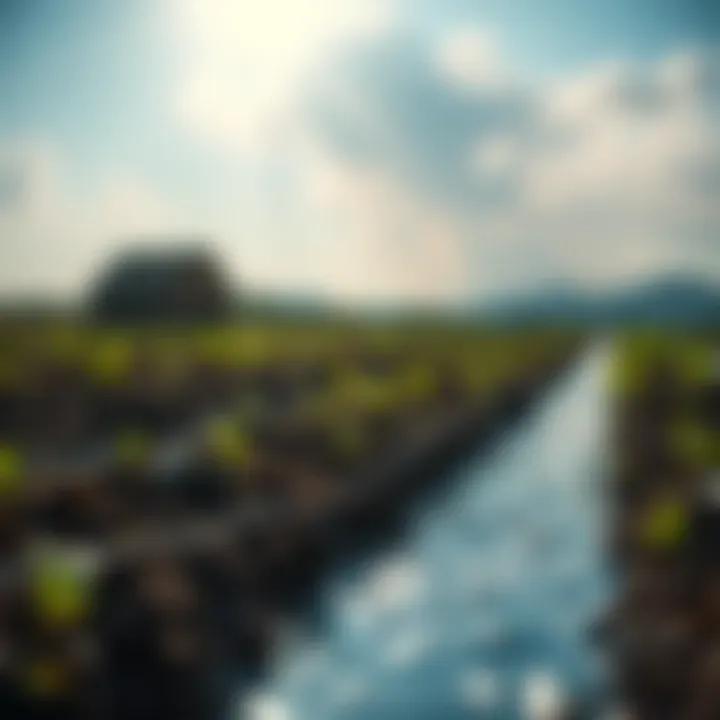 Innovative Water Management Solutions Visual representation of water management strategies