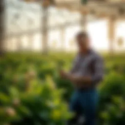 Advanced technology in modern farming
