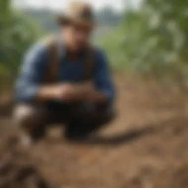 Modern sustainable farming techniques in action