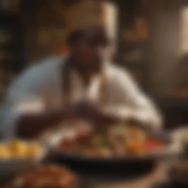 Culinary Evolution: Tradition Meets Modernity A modern interpretation of a classic West African dish, reflecting globalization's influence on cuisine.
