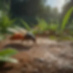 A close-up of well-safe insecticides showcasing their natural ingredients.