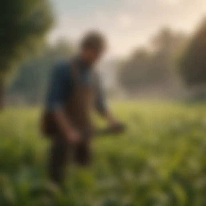An infographic depicting the role of well-safe insecticides in sustainable agriculture.