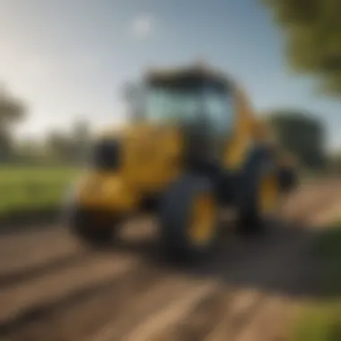 Yanmar Attachment Enhancing Agricultural Efficiency Yanmar front end loader attachment enhancing agricultural efficiency