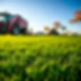 Vibrant Fescue Lawn in Oklahoma City Lush fescue sod lawn in Oklahoma City showcasing vibrant green color