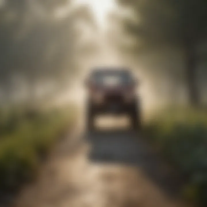 Visual representation of the impact of fogging on public health