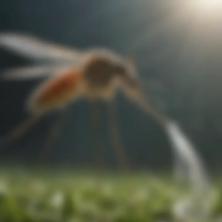 Scientific analysis of fogging chemicals on mosquito populations