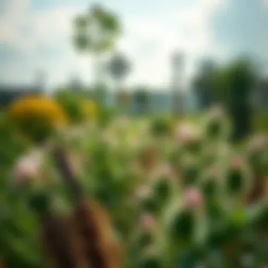 Biodiversity in a thriving agricultural ecosystem