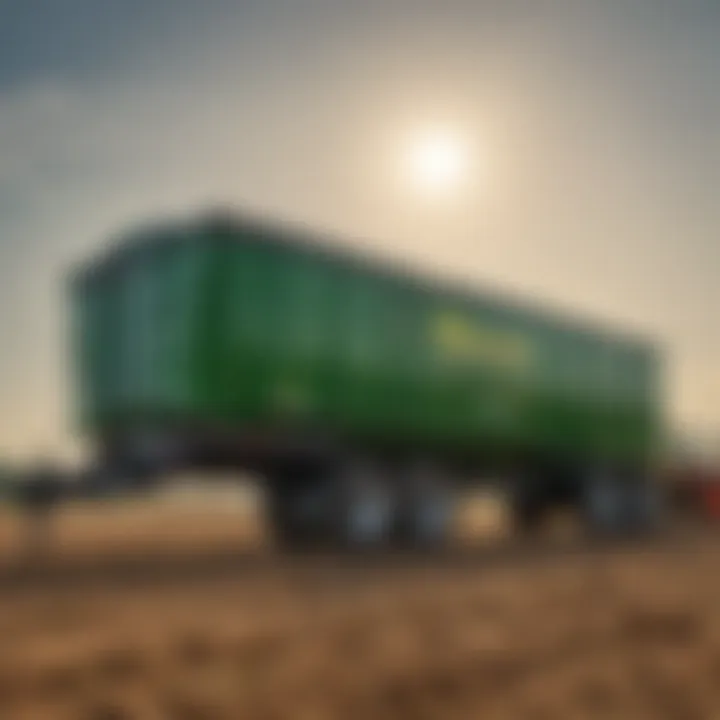 G&R Trailer in action within an agricultural setting