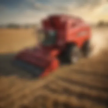 Economic Impact of Big Square Balers Illustration of the economic impact of using big square balers in agriculture